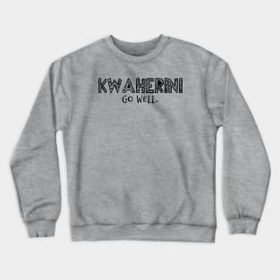 Kilimanjaro - Black Crewneck Sweatshirt